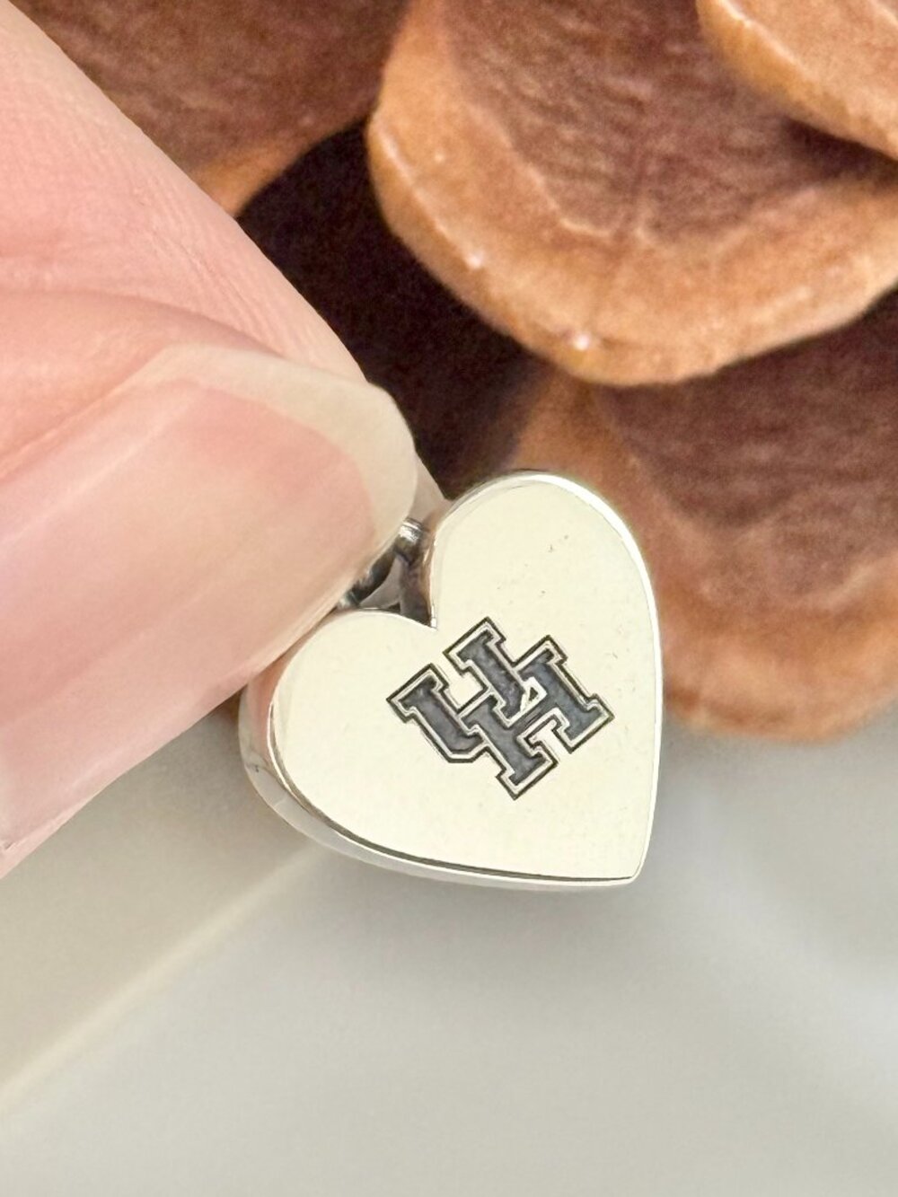 University of Houston Small Heart Charm